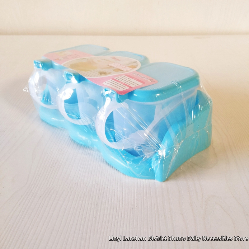 Κουτί μπαχαρικών με τρία διαμερίσματα από γυαλί — για στερεά μπαχαρικά, μοντέρνο μινιμαλιστικό στυλ, υψηλής ποιότητας