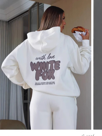 Ženski hoodie s 3D printom, opuštenog kroja, dugi rukavi, okrugli izrez, poliester.