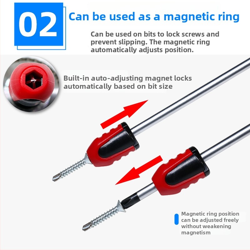 Fuxin magnetizator odvijača s križnim vrhom – model F1-magnetizer, karbonska čelična, magnetski