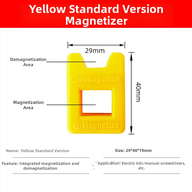 Fuxin magnetizator odvijača s križnim vrhom – model F1-magnetizer, karbonska čelična, magnetski