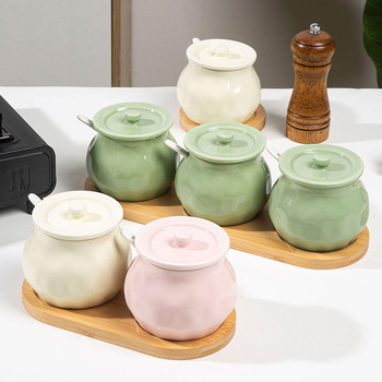 Κεραμικός δοχείο λαδιού για οικιακή χρήση με καπάκι, ανθεκτικός σε υψηλές θερμοκρασίες, κατάλληλος για λάδια και λίπη