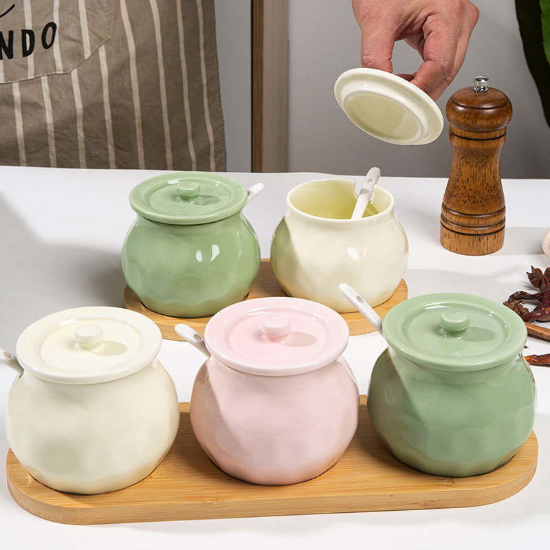 Κεραμικός δοχείο λαδιού για οικιακή χρήση με καπάκι, ανθεκτικός σε υψηλές θερμοκρασίες, κατάλληλος για λάδια και λίπη