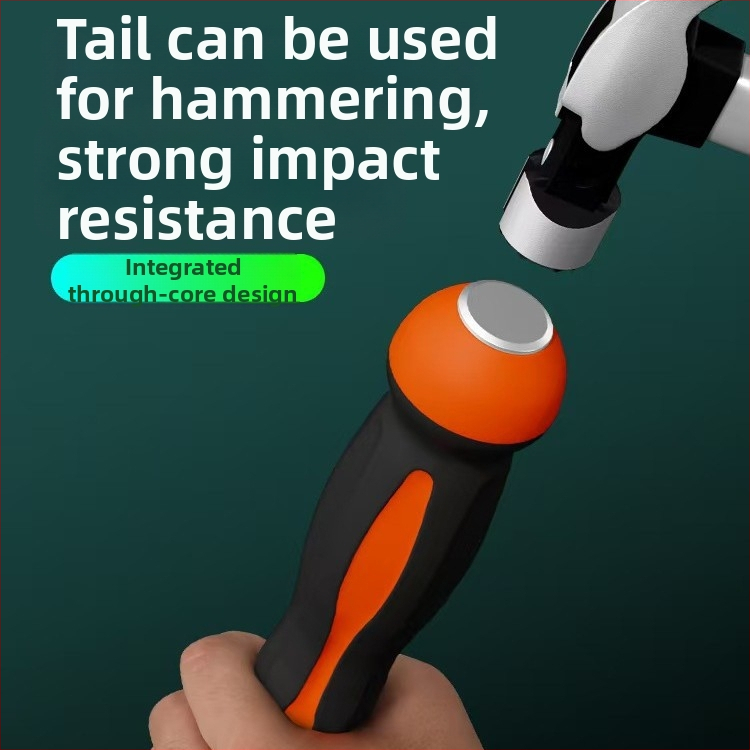 Plochý skrutkovač, karbónová oceľ, rukoväť z TPR, bez izolácie, ne magnetický, hmotnosť 1, typ hlavy: plochá