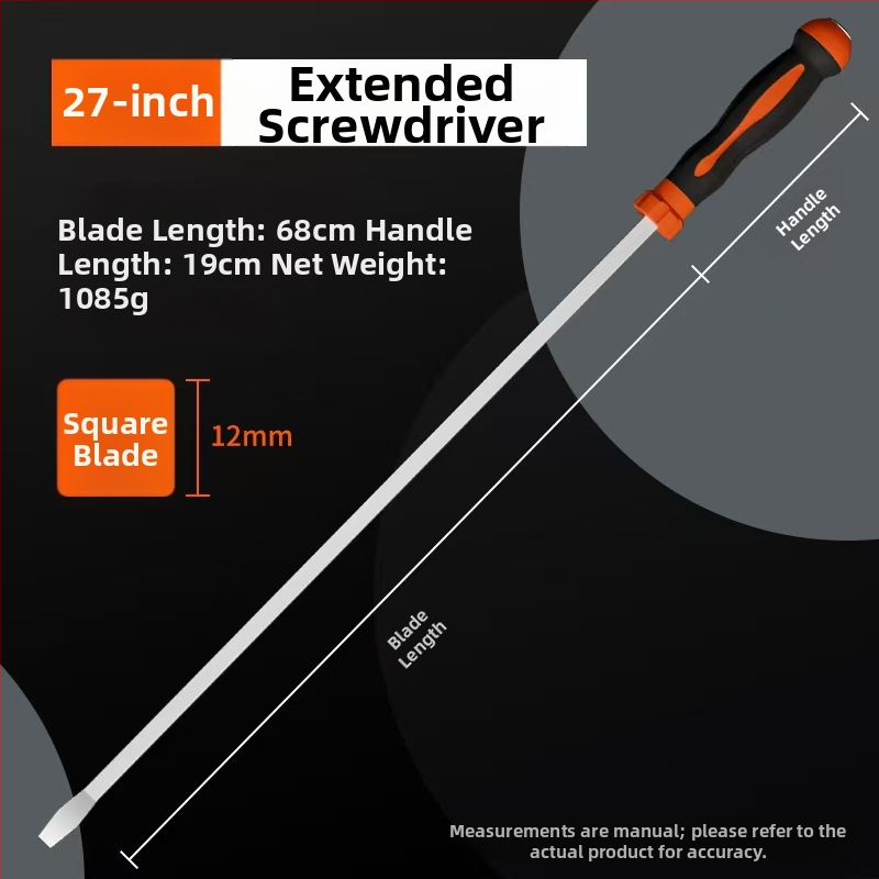 Plochý skrutkovač, karbónová oceľ, rukoväť z TPR, bez izolácie, ne magnetický, hmotnosť 1, typ hlavy: plochá