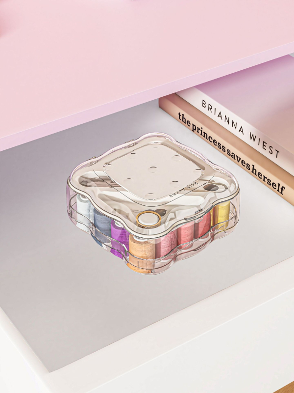 Kit de cusut portabil cu set magnetic de susținere; ambalaj cu 175 de cutii; 228,5 g; posibilitate de personalizare