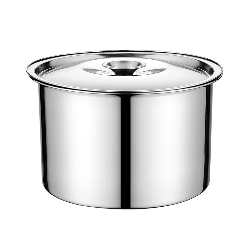 Recipient din oțel inoxidabil pentru condimente cu capac – vas de ulei pentru bucătării casnice și comerciale, stil minimalist modern, logo inclus, toate într-unul