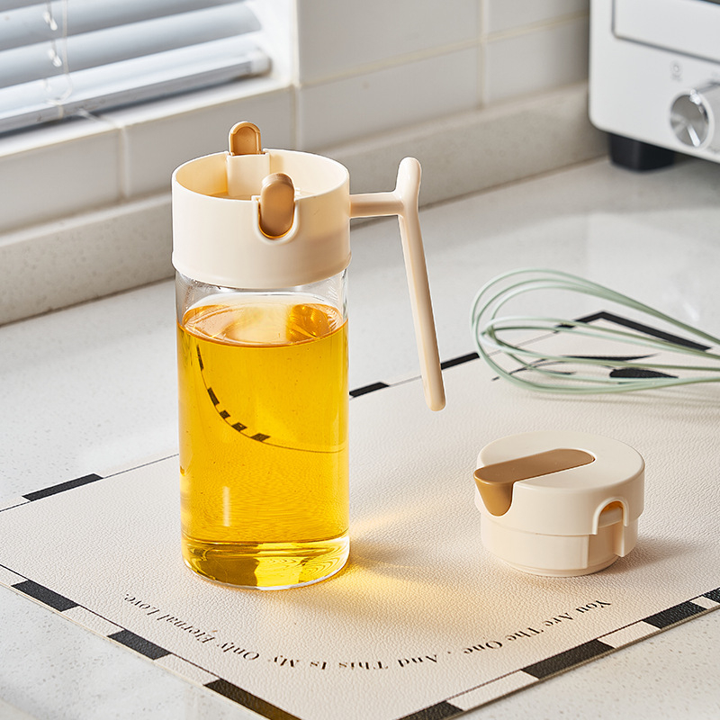 Dispenser de ulei din sticlă borosilicată, deschidere și închidere automată, design modern minimalist, brand Large Balls