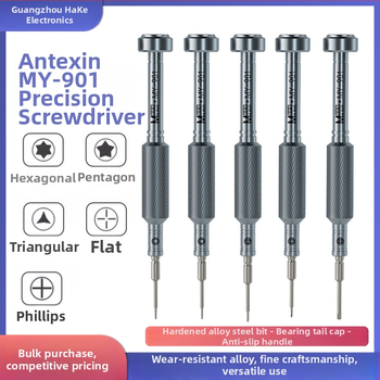 Ant Xin 17-dielny presný skrutkovač set, S2 zliatina nástrojovej ocele, magnetické, neizolované, na opravu mobilných telefónov