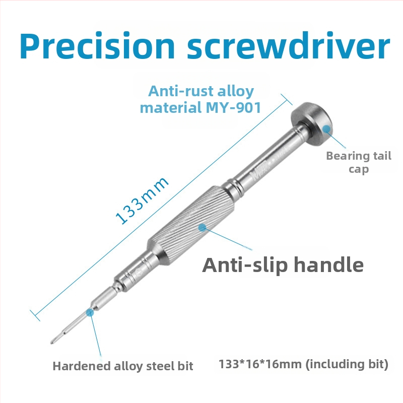 Ant Xin 17-dielny presný skrutkovač set, S2 zliatina nástrojovej ocele, magnetické, neizolované, na opravu mobilných telefónov