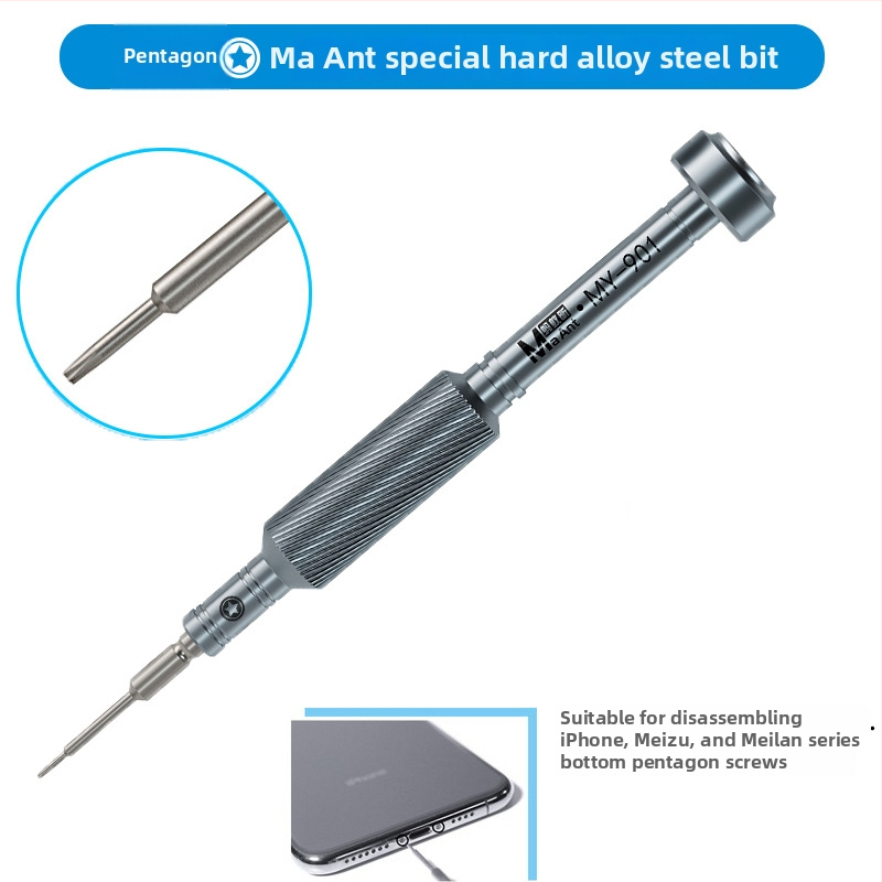 Ant Xin 17-dielny presný skrutkovač set, S2 zliatina nástrojovej ocele, magnetické, neizolované, na opravu mobilných telefónov