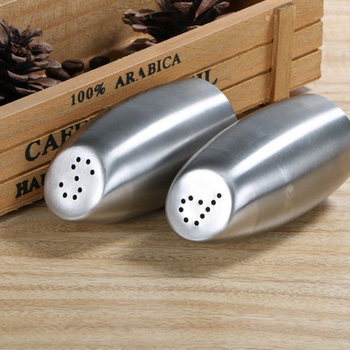 Rozsdamentes acélból készült fűszertartó üveg készlet állvánnyal, ferde profilú; anyag: rozsdamentes acél; testreszabás elérhető; licencelt magánmárka; első osztályú minőség