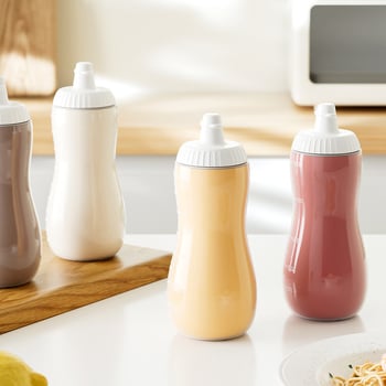 Sticluță de presat pentru bucătărie cu corp LDPE și capac PP; potrivit pentru sosuri vâscoase; 98 bucăți în cutie