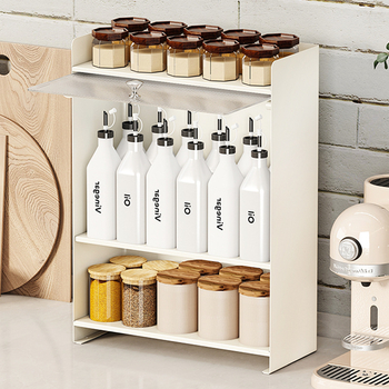 Raft de depozitare pentru bucătărie – Oțel inoxidabil, de masă, cu mai multe niveluri, fără găuri