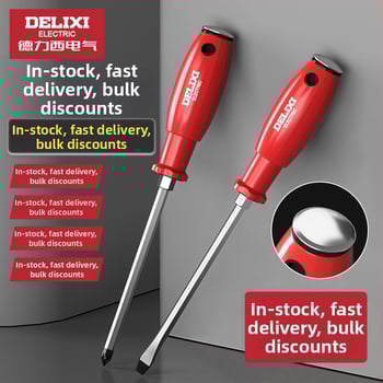 Delixi Electric Phillips skrutkovací skrutkovač, vanadiová oceľ, magnetický, izolovaný
