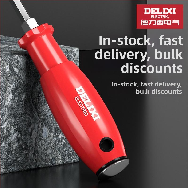 Delixi Electric Phillips skrutkovací skrutkovač, vanadiová oceľ, magnetický, izolovaný