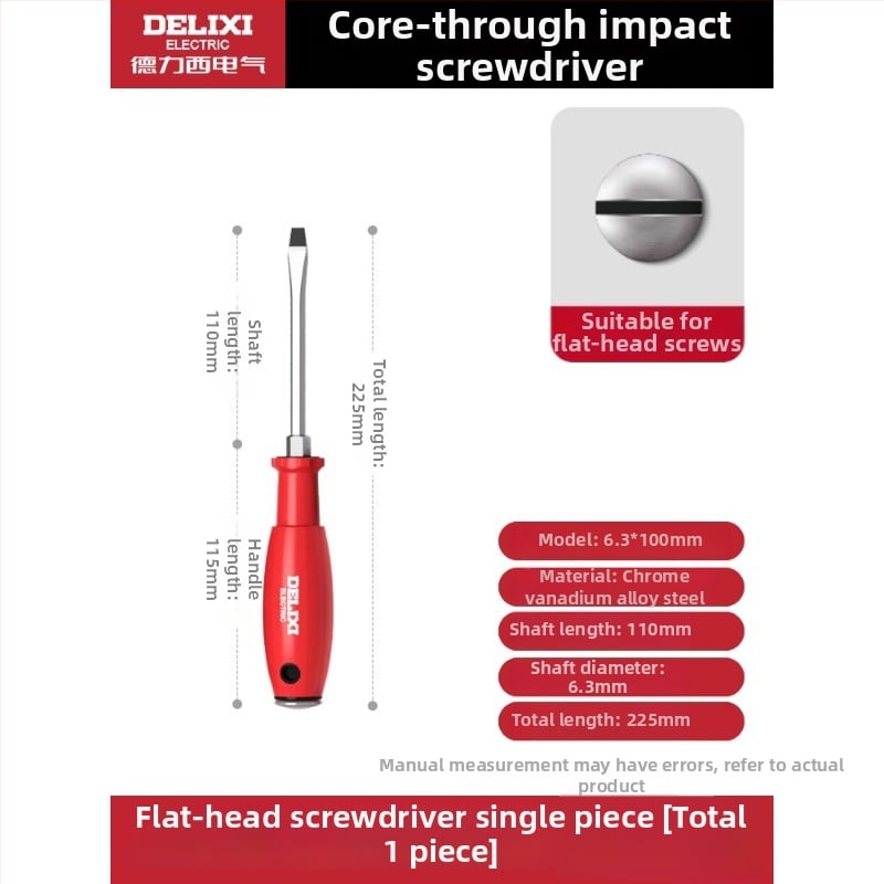 Delixi Electric Phillips skrutkovací skrutkovač, vanadiová oceľ, magnetický, izolovaný