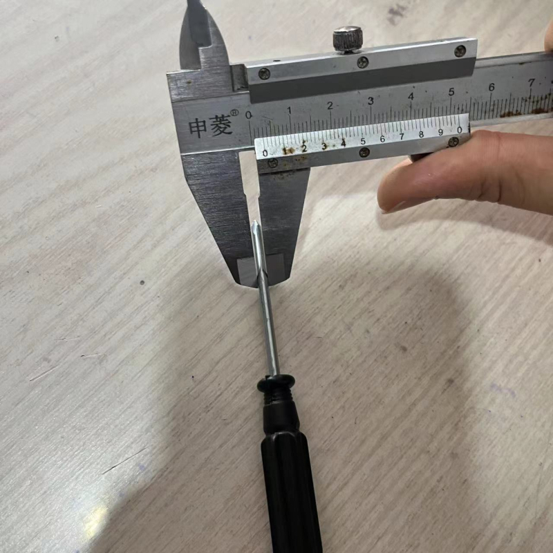 Отвертка Phillips с кръстова глава, S2 инструментална стомана, без магнит, компактна демонтажна отвертка