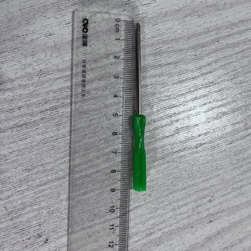 Отвертка Phillips с кръстова глава, S2 инструментална стомана, без магнит, компактна демонтажна отвертка