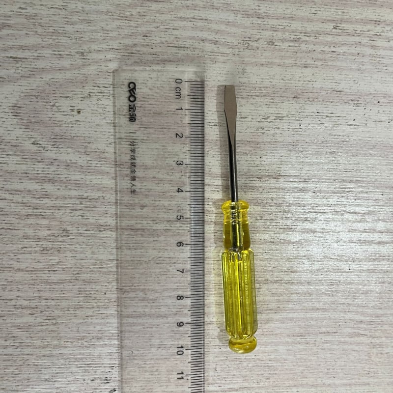 Отвертка Phillips с кръстова глава, S2 инструментална стомана, без магнит, компактна демонтажна отвертка