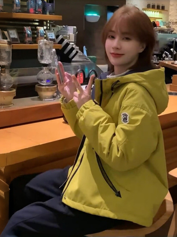 Jachetă pentru femei cu căptușeală de fleece, groasă, cu glugă, fermoar, croială lejeră – Iarna 2025