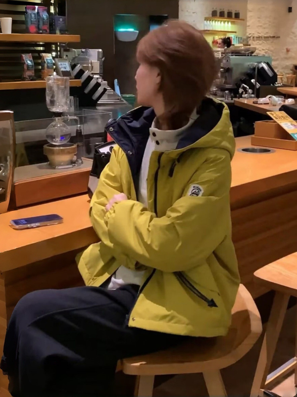 Jachetă pentru femei cu căptușeală de fleece, groasă, cu glugă, fermoar, croială lejeră – Iarna 2025