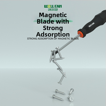 Set skrutkovačov Phillips a plochých – priemyselnej kvality, magnetické, izolované, Cr-V chróm-vanádiová oceľ, rúčkou s lepiacim povlakom