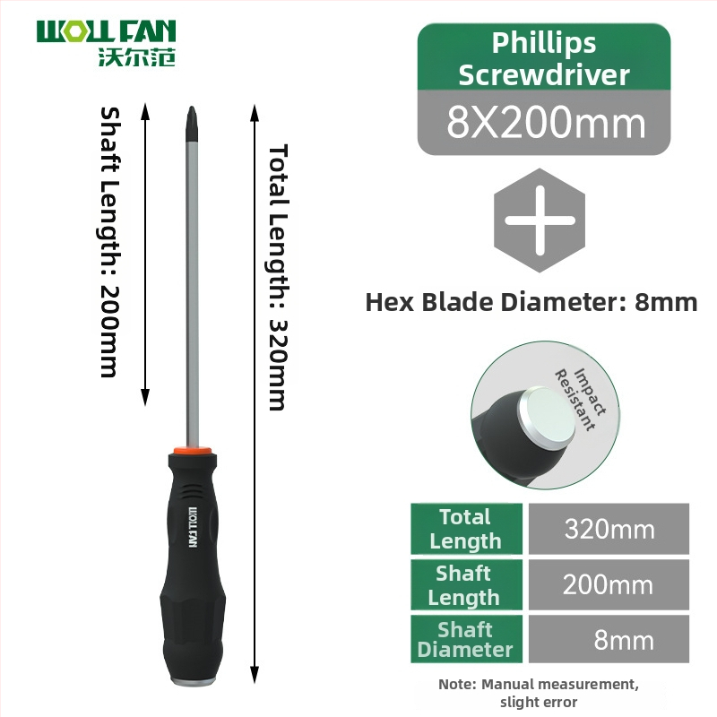 Set skrutkovačov Phillips a plochých – priemyselnej kvality, magnetické, izolované, Cr-V chróm-vanádiová oceľ, rúčkou s lepiacim povlakom