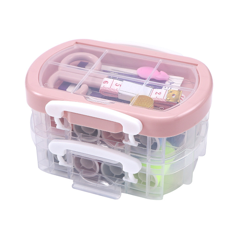 Cutie de cusut Taixinlong cu capacitate mare, set de ace și ață, personalizabilă, stil simplu