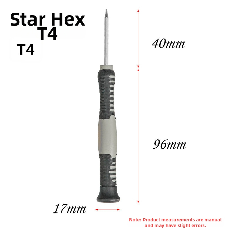 Viacúčelová presná skrutkovač na opravu mobilných telefónov, z CR-V chróm-vanádiovej ocele, izolovaná, magnetická, hmotnosť 0.08
