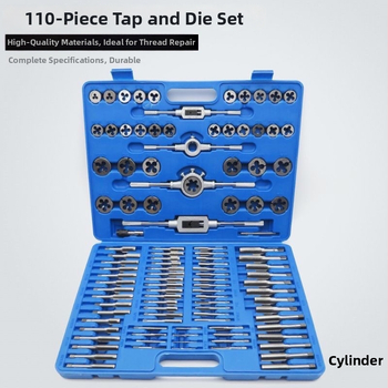 Sada Tap a Die, materiál: bearing steel alloy, obsahuje taps a dies, tapping pin