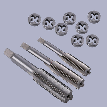 Set de instrumente manual pentru filetare, set complet de chei pentru filete, cadru mare, precizie înaltă, Jin Hao