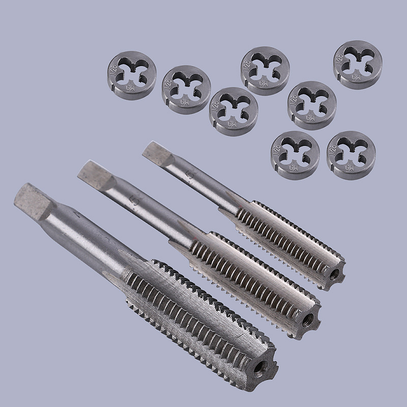 Set de instrumente manual pentru filetare, set complet de chei pentru filete, cadru mare, precizie înaltă, Jin Hao