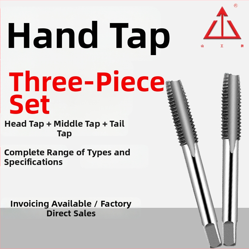 Ručný závitovací set M3-M24, tri kusy