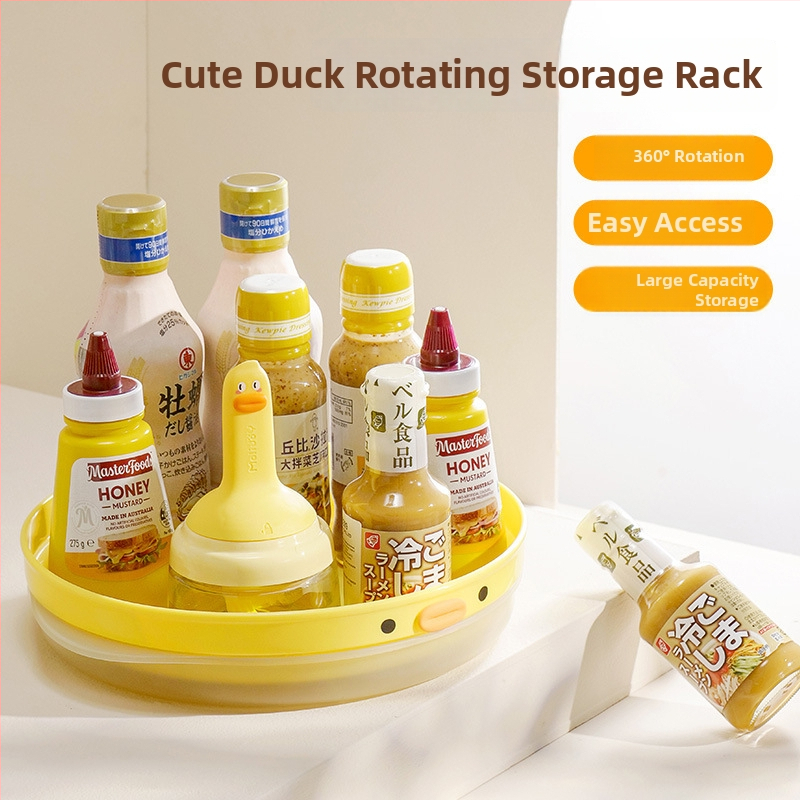 Star πλαστικός περιστρεφόμενος ράφι μπαχαρικών – οργανωτής για μπουκάλια σάλτσας σόγιας και ξιδιού, μοντέρνο μινιμαλιστικό στυλ, προέλευση Zhejiang