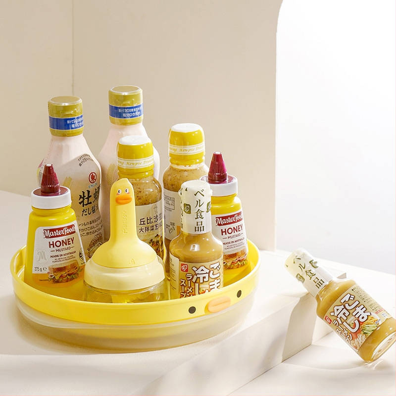 Star πλαστικός περιστρεφόμενος ράφι μπαχαρικών – οργανωτής για μπουκάλια σάλτσας σόγιας και ξιδιού, μοντέρνο μινιμαλιστικό στυλ, προέλευση Zhejiang