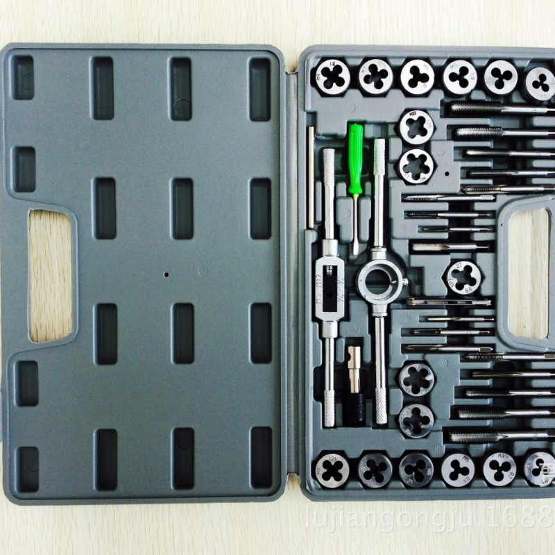 Lu Jian set za navojne alate (Tap and Die), 40 komada, metrički raspon M3–M12