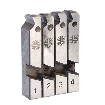 Електрически комплект матрици за резба за тръби от неръждаема стомана – високоскоростна стомана, зъби за резбова машина North Force