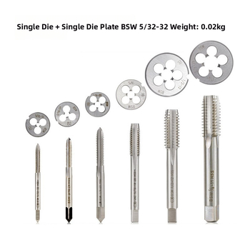 Sada závitníkov: jeden závitník a jedna matica, vysokorýchlostná oceľ, Yangyang