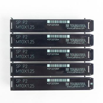 Yamawa Set pentru filetare pe mașini | oțel rapid cu cobalt; canelură spirală dreaptă; pentru găurire și filetare