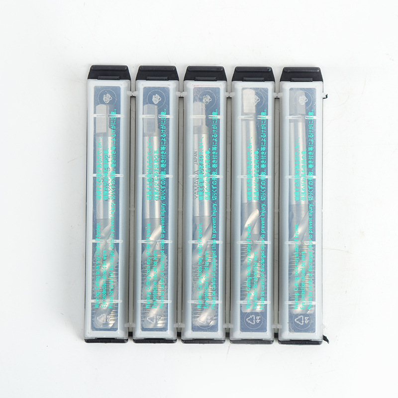 Yamawa Set pentru filetare pe mașini | oțel rapid cu cobalt; canelură spirală dreaptă; pentru găurire și filetare