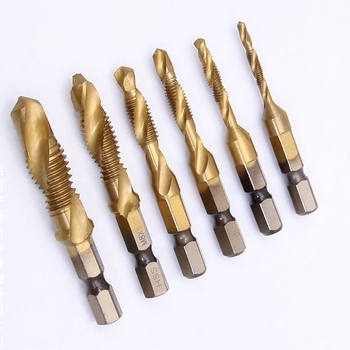 QIANBO bit integrat pentru găurire-filetare pentru M3–M10, găurire și filetare într-o singură operație, ambalaj unic, 0,2 kg