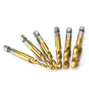 QIANBO bit integrat pentru găurire-filetare pentru M3–M10, găurire și filetare într-o singură operație, ambalaj unic, 0,2 kg