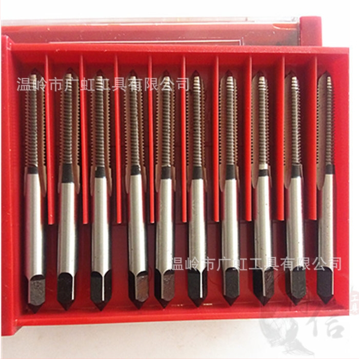 Strojový závitník M3–M20, séria H2, rovný drážkovanie, rýchlosť ocele, metrický štandard