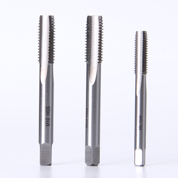 Машинни резци за резба с прави канали, 6542 високоскоростна стомана, изцяло шлифовани