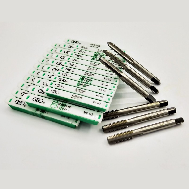 Three-Ring gépi menetfúró, finom fogú, csőmenethez, metrikus sorozat