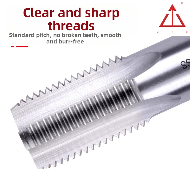 Tap pentru filet de țeavă, cilindric, unghi 55°, oțel rapid RCZG, pentru strung CNC