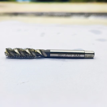 Haz Hanzhi spirális por típusú taps, formátum metrikus, 55° hengeres csőmenet, High-Speed Steel, Broaching, Menet hossz ≈30 mm, Kompatibilis maró géppel