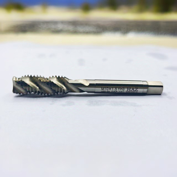 Haz Hanzhi spirális por típusú taps, formátum metrikus, 55° hengeres csőmenet, High-Speed Steel, Broaching, Menet hossz ≈30 mm, Kompatibilis maró géppel