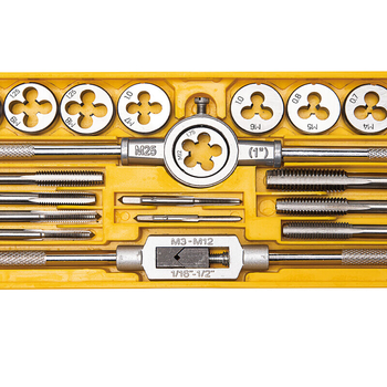 DL0028 Kézi Tap és Die készlet – menetvágó és menetmetsző eszköz, márka Effective