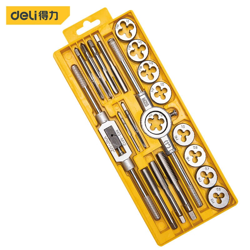 DL0028 Kézi Tap és Die készlet – menetvágó és menetmetsző eszköz, márka Effective